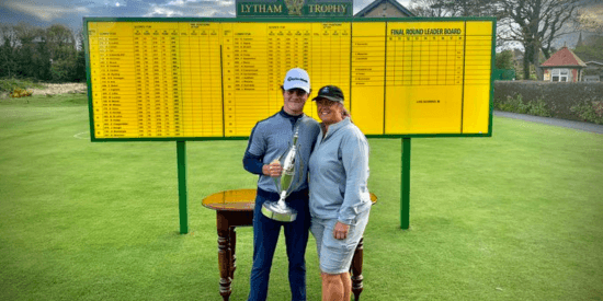 Frank Kennedy (L) and Fanny Sunneson (Royal and Lytham & St. Annes)