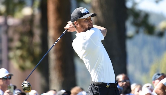 Stephen Curry (American Century Celebrity Classic photo)