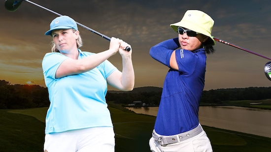 Kimberly Dinh and Kelsey Chugg will face off in the final (USGA Photo)