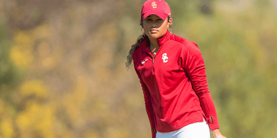 Amari Avery adds 5th career title at Chambers Bay (Photo - USC Trojans)
