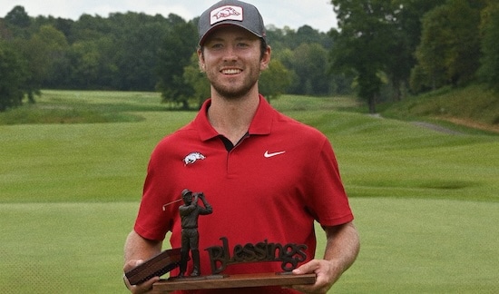 John Driscoll (Arkansas Athletics Photo)