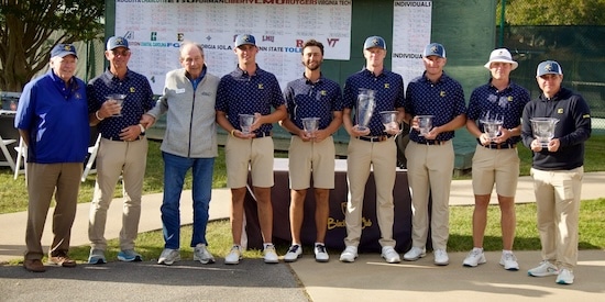 East Tennessee State Men's Golf Team (ETSU Athletics Photo)
