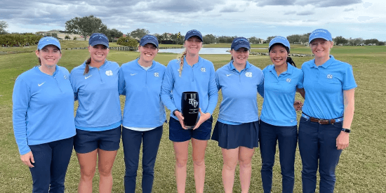 North Carolina Women's Golf Team (North Carolina Athletics photo)