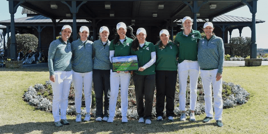 Michigan State Women's Golf team (Michigan State photo)