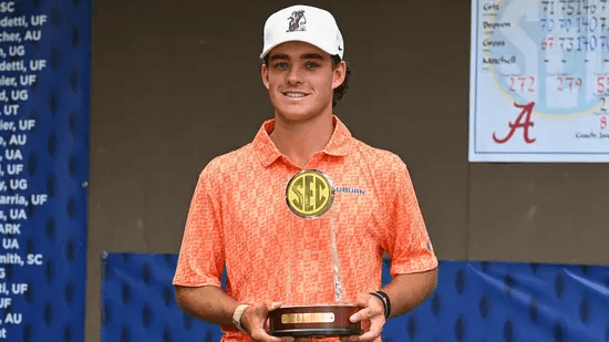 Koivun’s historic three-peat powers Auburn to record SEC stroke play win