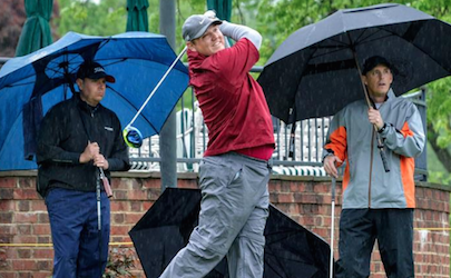 Chase Bailey and rest of field battle rain at Virginia Four-Ball <br>(VSGA Photo)</br>