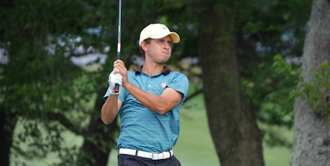 Jeremy Nevius during New Jersey Open play<br>(NJSGA Photo)</br>