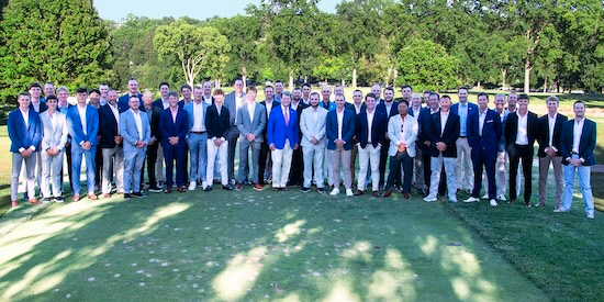 Watson Cup participants (Central Links Golf Photo)