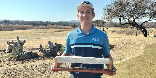 CJ Van Wyk wins the Limpopo Amateur Open