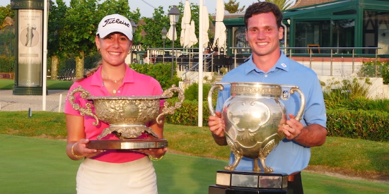 Emma Falcher and Louis Bonte (Biarritz Cup photo)