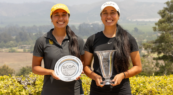 Janae and Jasmine Leovao (SCGA Photo)