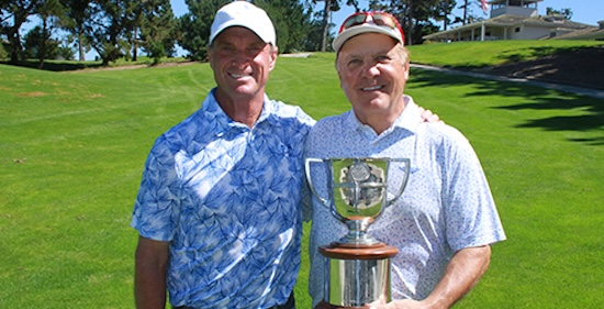 Robert Funk (left) and Randy Haag (NCGA Photo)