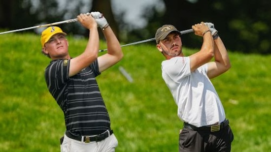 Noah Kent (left) and Jose Luis Ballester (USGA Photo)