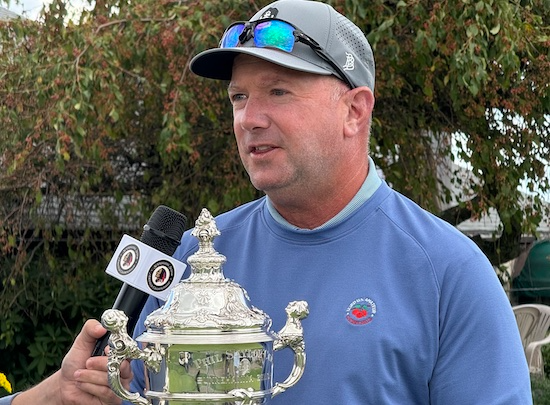 Sunnehanna Senior Am champion Mark Strickland