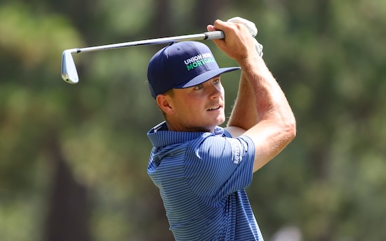 Luke Clanton at the 2024 U.S. Open at Pinehurst (USGA photo)