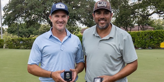 Jake Istnick (left) and Anthony Estorga (Texas Golf Association Photo)