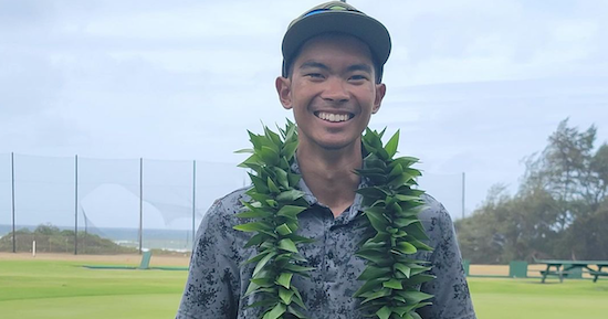 Anson Cabello (Hawaii State Golf Association Photo)