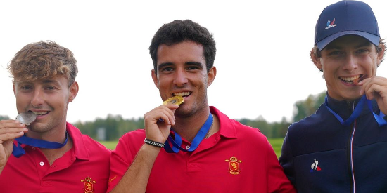 The three medalists (World University Golf Championship Photo)