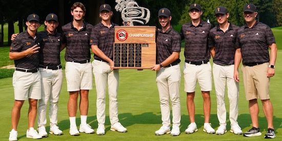 Arizona State Men's Golf team (Arizona State Athletics Photo)