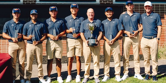 Virginia men's golf team (UVA Athletics Photo)