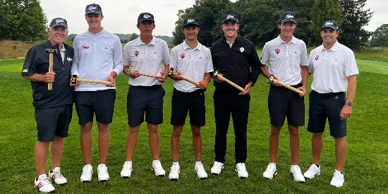 Indiana Men's Golf Team (IU Hoosiers photo)