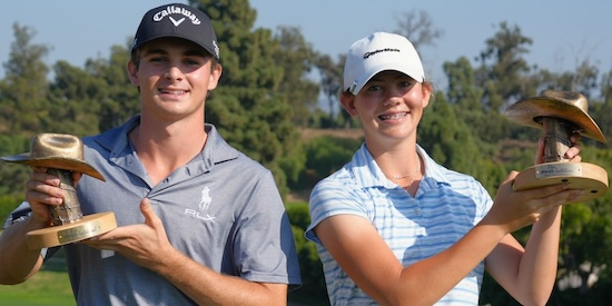 Jackson Byrd (left) and Asterisk Talley (AJGA Photo)