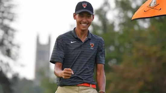 William Huang (Princeton Golf photo)