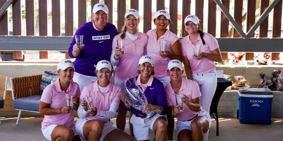 TCU women's golf team (TCU Athletics photo)