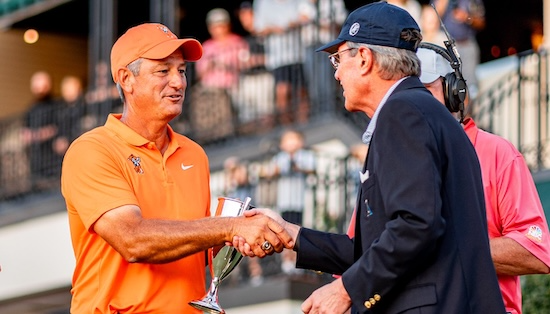 Oklahoma State head coach Alan Bratton (OSU Athletics Photo)