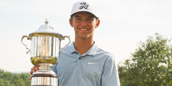 Miles Russell (American Junior Golf Association Photo)