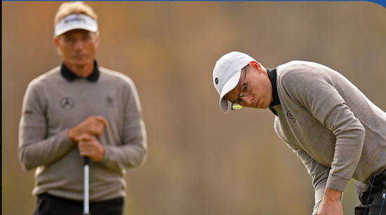 Team Langer (Golf Channel on X Photo)