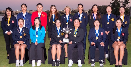 Asia-Pacific Women's team (European Golf Association Photo)