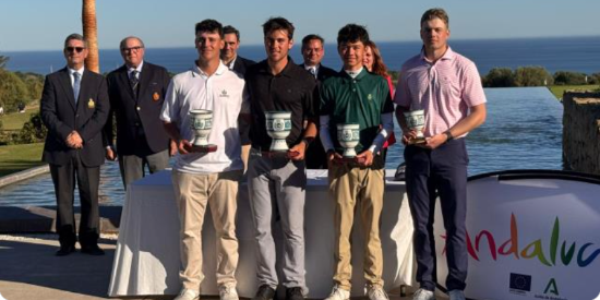 Andalucia Men's Cup winners (Royal Spanish Golf Federation photo)