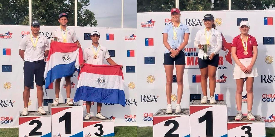 South American Amateur title winners (South American Golf Federation Photo) 