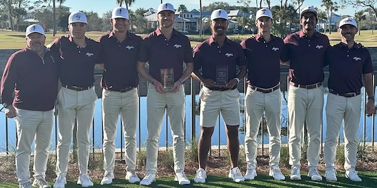 Texas A&M men's golf team (Texas A&M Athletics Photo)